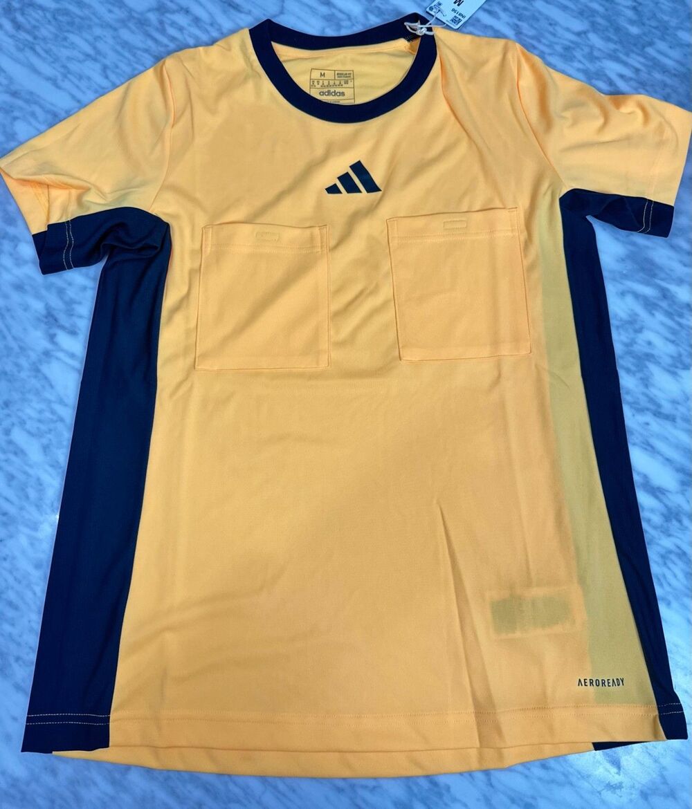 Adidas Referee 24 Soccer football Jersey IN8156 Women's Medium Yellow
